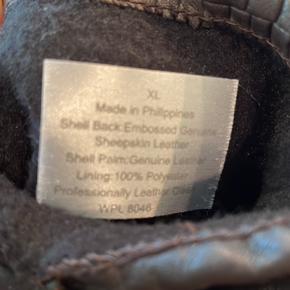 Fownes leather gloves (sz XL) - Picture 5 of 8